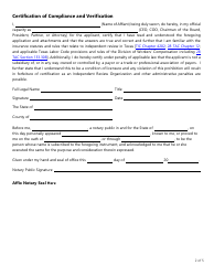 Form LHL006 Independent Review Organization (Iro) Application - Texas, Page 2