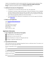 Form LHL705 Workers&#039; Compensation Health Care Network Application - Texas, Page 2