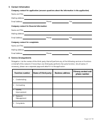 Form LHL705 Workers&#039; Compensation Health Care Network Application - Texas, Page 4