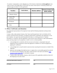 Form LHL705 Workers&#039; Compensation Health Care Network Application - Texas, Page 5