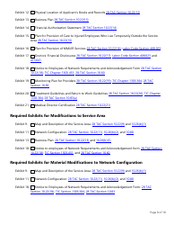 Form LHL705 Workers&#039; Compensation Health Care Network Application - Texas, Page 8