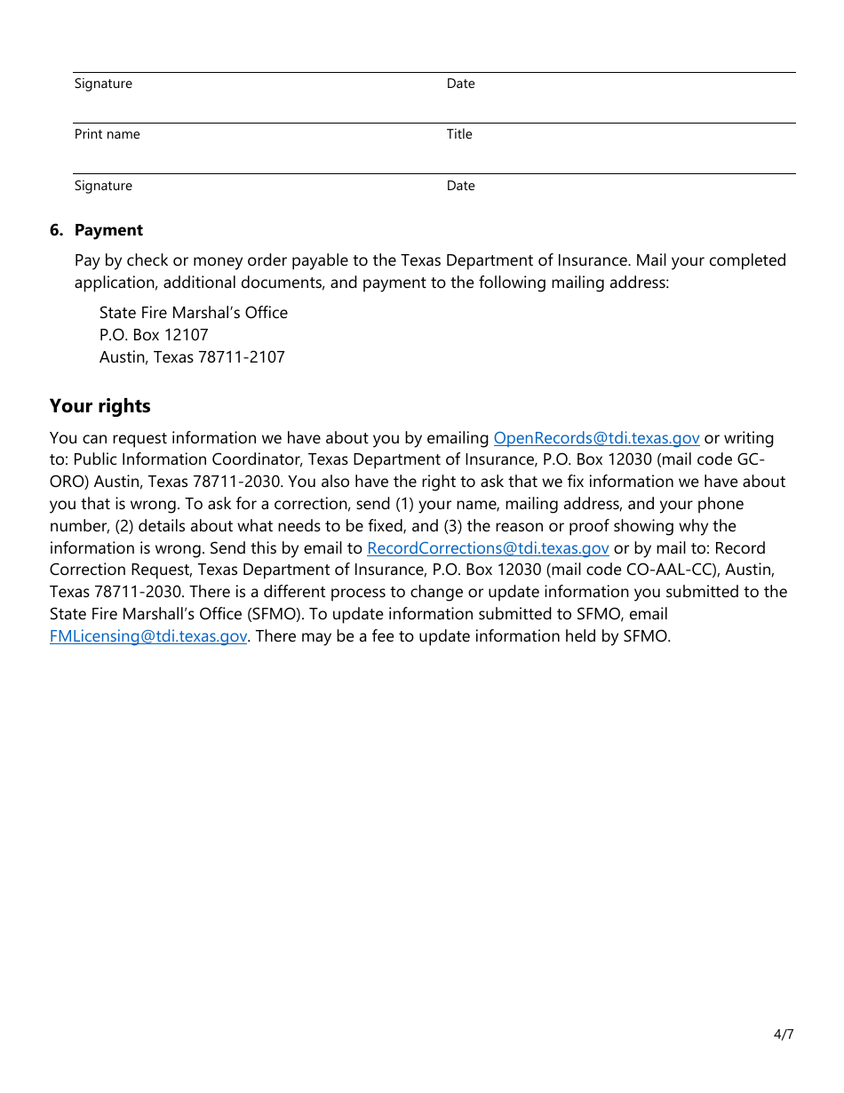 Form SF044 Download Fillable PDF Or Fill Online Permit Application For ...