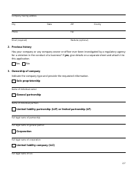 Form SF037 Fire Sprinkler Certificate of Registration Application - Texas, Page 2