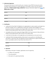 Form SF246 Fire Alarm Training School Approval Application - Texas, Page 4