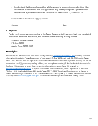 Form SF047 Application for Retail Fireworks Permit - Texas, Page 3