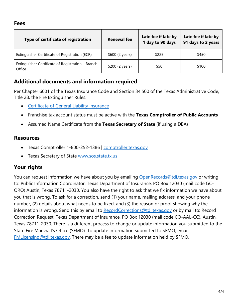 Form SF086 Download Fillable PDF or Fill Online Fire Extinguisher