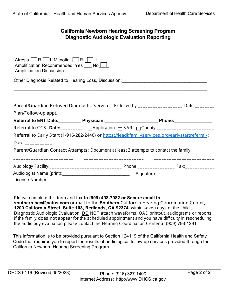 Form Dhcs6116 Nhsp300 1 Region Cd Fill Out Sign Online And Download Fillable Pdf 5422