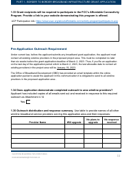 Part 1 Border to Border Broadband Infrastructure Grant Application - Key Application Data - Minnesota, Page 11