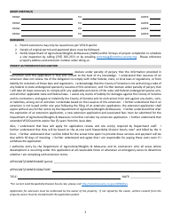 Vesco Permit Extension Application - Sonoma County, California, Page 2