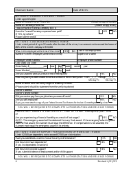 Crime Victims Compensation Program (Cvcp) Application - Washington, D.C., Page 4