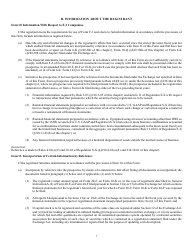 Form F-4 (SEC Form 2078) Registration Statement Under the Securities Act of 1933, Page 7
