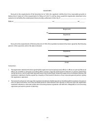 Form F-3 (SEC Form 1983) Registration Statement Under the Securities Act of 1933, Page 19