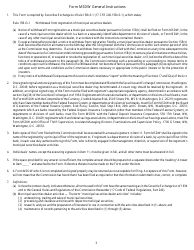 Form MSDW (SEC Form 1588) Notice of Withdrawal From Registration as a Municipal Securities Dealer Pursuant to Rule 15bc3-1 (17 Cfr 240.15bc3-1), Page 3