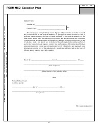 Form MSD (SEC Form 1534) Application for Registration as a Municipal Securities Dealer Pursuant to Rule 15ba2-1 Under the Securities Exchange Act of 1934 or Amendment to Such Application, Page 10