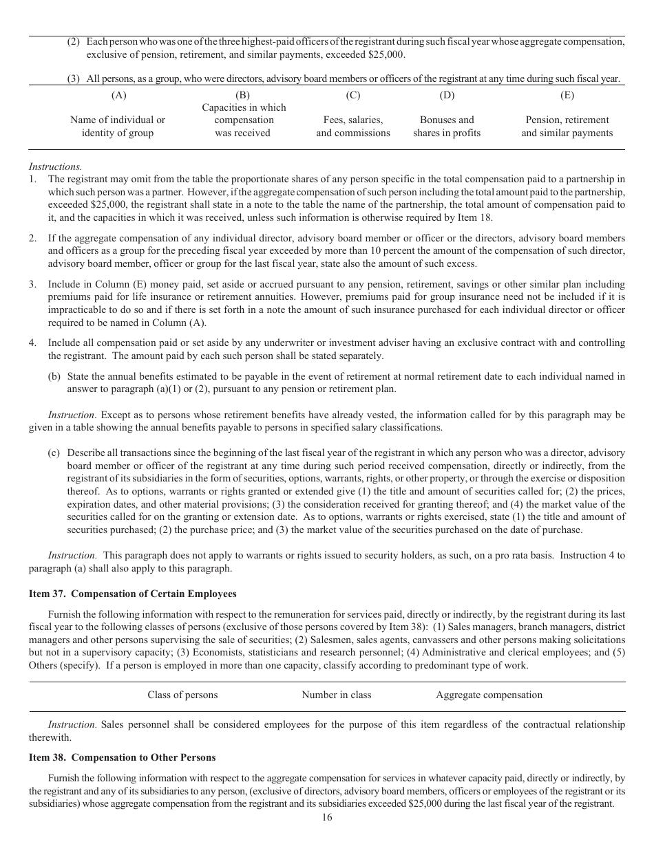 Form N-8B-4 (SEC Form 1285) Registration Statement of Face-Amount Certificate Companies Pursuant to Section 8(B) of the Investment Company Act of 1940, Page 16