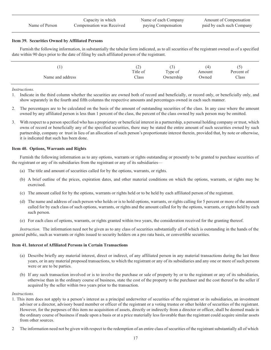 Form N-8B-4 (SEC Form 1285) Registration Statement of Face-Amount Certificate Companies Pursuant to Section 8(B) of the Investment Company Act of 1940, Page 17