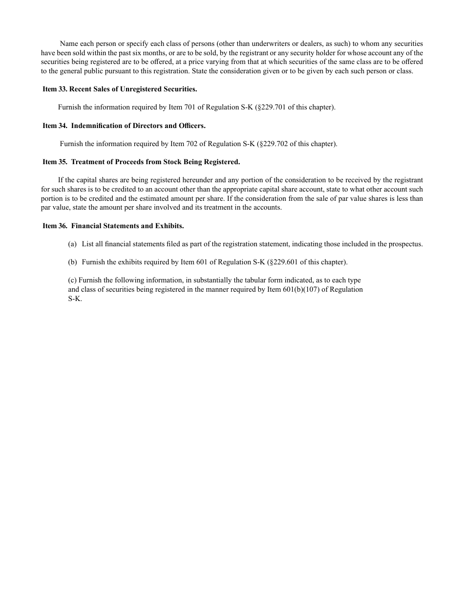 Form S-11 (SEC Form 907) Registration Under the Securities Act of 1933 of Securities of Certain Real Estate Companies, Page 13