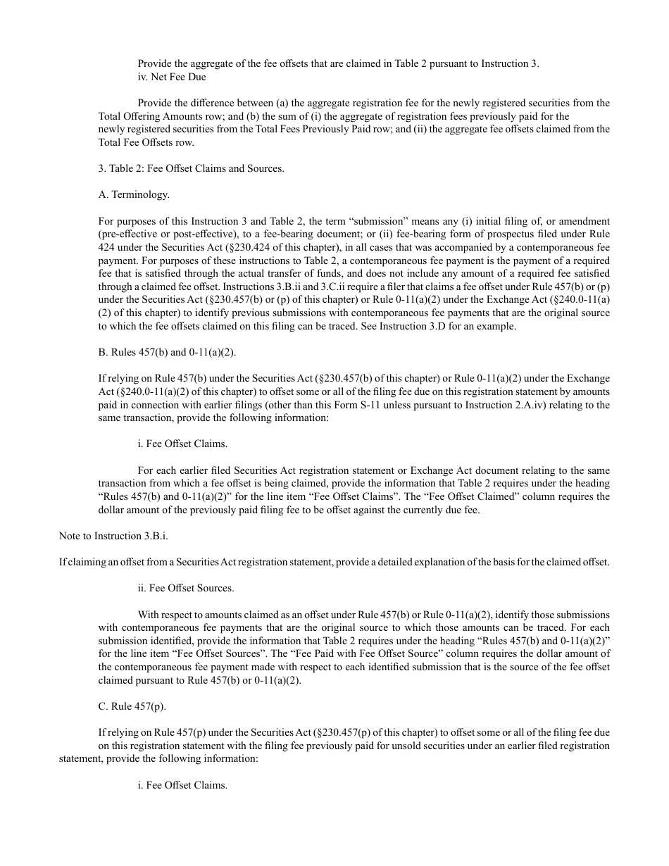 Form S-11 (SEC Form 907) Registration Under the Securities Act of 1933 of Securities of Certain Real Estate Companies, Page 18