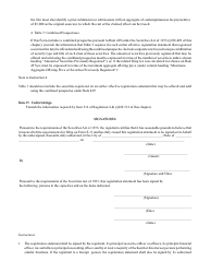 Form S-11 (SEC Form 907) Registration Under the Securities Act of 1933 of Securities of Certain Real Estate Companies, Page 20