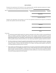 Form S-4 (SEC Form 2077) Registration Statement Under the Securities Act of 1933, Page 24