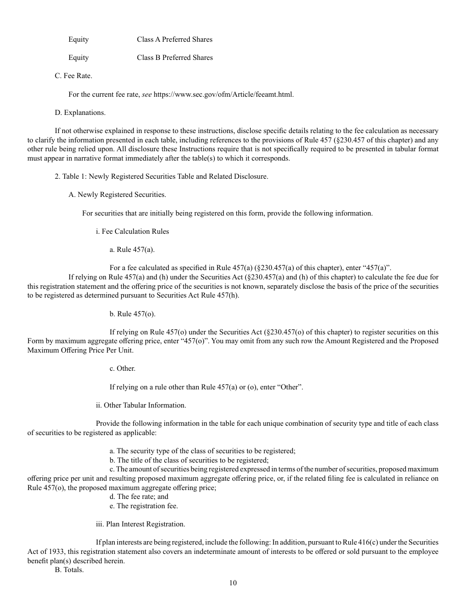 Form S-8 (SEC Form 1398) Registration Statement Under the Securities Act of 1933, Page 10