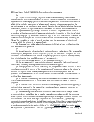 Motion to Proceed Without Prepaying Filing Fee--with Required Affidavit and Authorization (Incarcerated Party) - Utah, Page 7