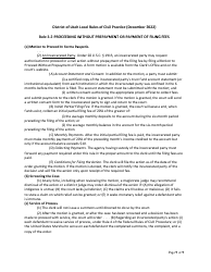 Motion to Proceed Without Prepaying Filing Fee--with Required Affidavit and Authorization (Incarcerated Party) - Utah, Page 9