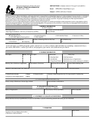 Document preview: Form PI-1070-E Advisory Committee Nomination - Wisconsin
