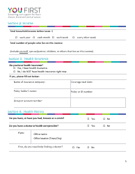 You First Membership Application - Vermont, Page 3