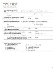 You First Membership Application - Vermont, Page 4
