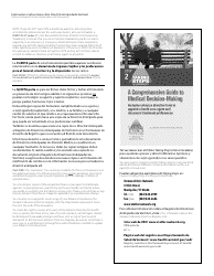 Directriz Anticipada Para La Atencion Medica De Vermont - Vermont (English/Spanish), Page 2