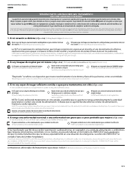 Directriz Anticipada Para La Atencion Medica De Vermont - Vermont (English/Spanish), Page 5