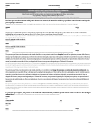 Directriz Anticipada Para La Atencion Medica De Vermont - Vermont (English/Spanish), Page 7