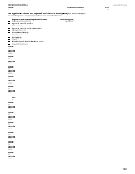 Directriz Anticipada Para La Atencion Medica De Vermont - Vermont (English/Spanish), Page 8