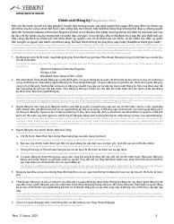 Advance Directive Short Form - Vermont (English/Vietnamese), Page 11