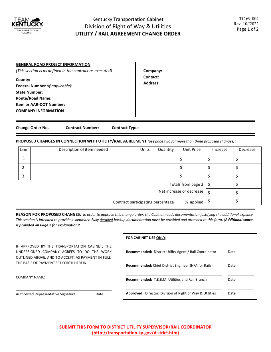 Tc 69b Form.pdf Form TC69-004 - Fill Out, Sign Online and Download Printable PDF ...