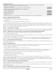 Schedule M1M Income Additions and Subtractions - Minnesota, Page 5