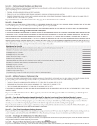 Schedule M1M Income Additions and Subtractions - Minnesota, Page 6