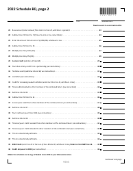 Schedule RD Credit for Increasing Research Activities - Minnesota, Page 2