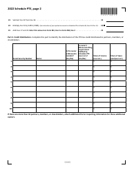 Schedule PTE Pass-Through Entity Tax - Minnesota, Page 2