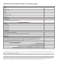 Compromise Questionnaire and Application - Minnesota, Page 7