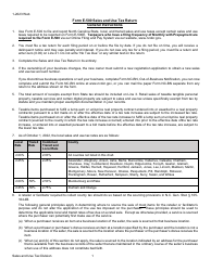 Instructions for Form E-500 Sales and Use Tax Return - North Carolina