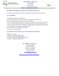 Education and Training Voucher (Etv) Program Application - Children&#039;s Cabinet - Nevada, Page 4