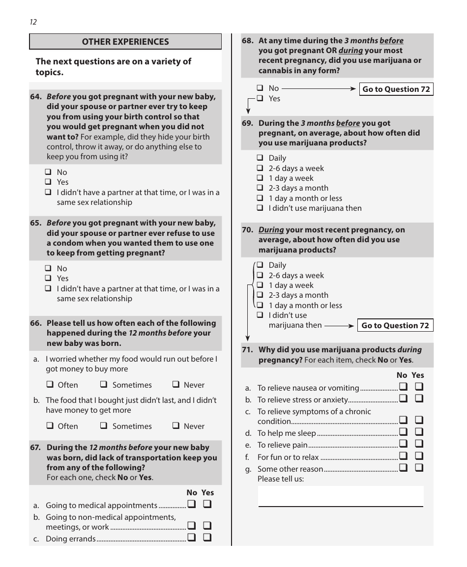 Prams Phase Nine Survey - Vermont, Page 12