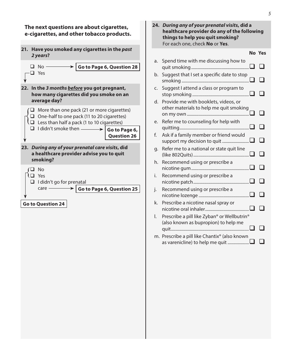 Prams Phase Nine Survey - Vermont, Page 5