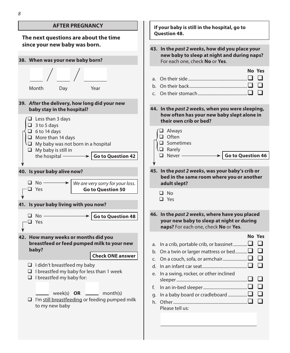 Prams Phase Nine Survey - Vermont, Page 8