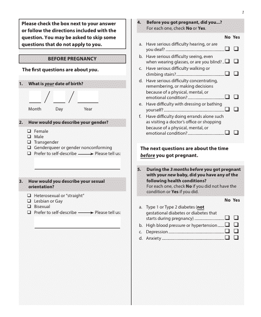 Prams Phase Nine Survey - Vermont