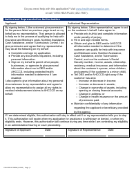 Form FAA-0001A Application for Benefits - Arizona, Page 13