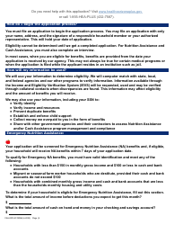 Form FAA-0001A Application for Benefits - Arizona, Page 14