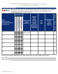 Form FAA-0001A Application for Benefits - Arizona, Page 17